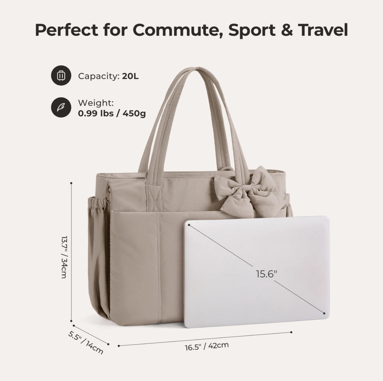 SMARTEX AirTote - Lightweight Foldable