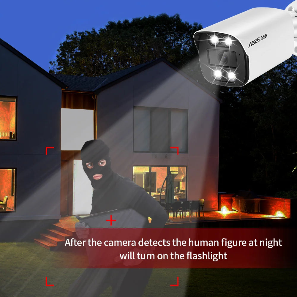 SMARTEX 4K 8MP IP Camera Audio Outdoor - Night Vision