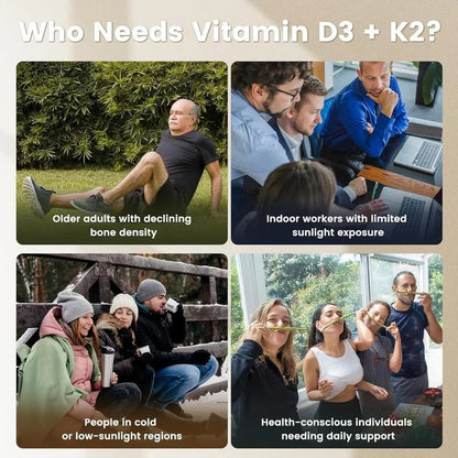 SMARTEX Vitamin D3 K2 10000 IU - SOFTGELS
