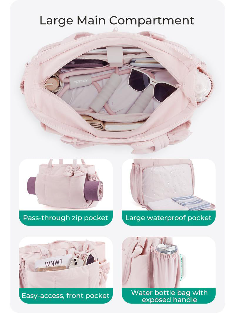 SMARTEX AirTote - Lightweight Foldable Puffy Bag