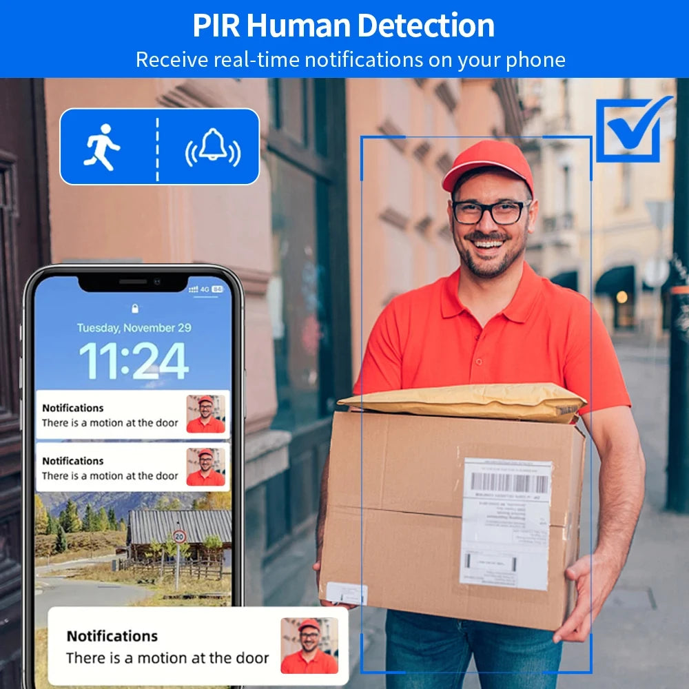 SMARTEX Wifi Video DoorBell - SMART WIRELESS