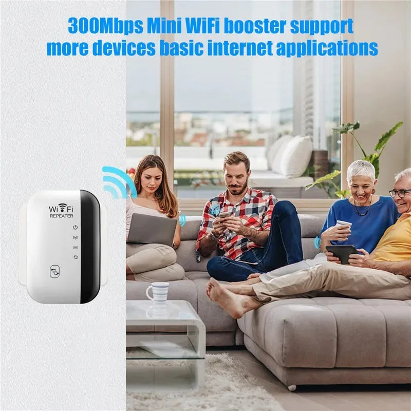 SMARTEX 300Mbps WiFi Repeater - Wireless Router