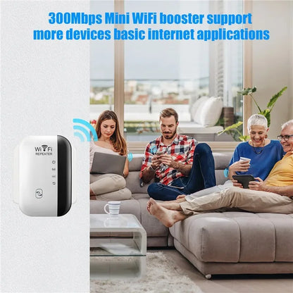 SMARTEX 300Mbps WiFi Repeater - Wireless Router