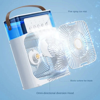 SMARTEX Portable FAN Air Conditioner - USB AirConditioner LED
