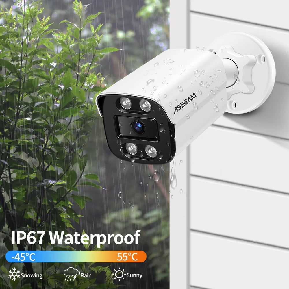 SMARTEX 4K 8MP IP Camera Audio Outdoor - Night Vision