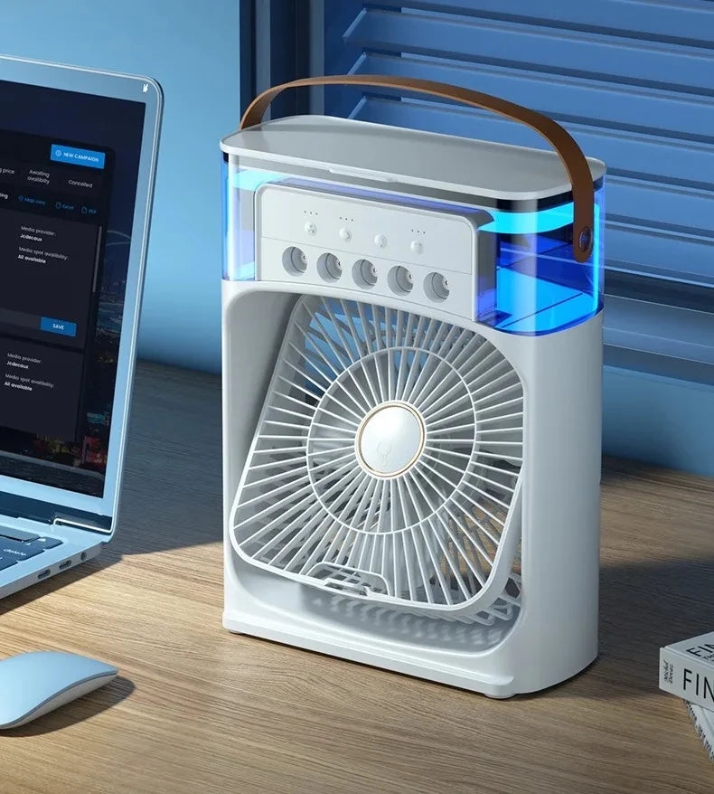 SMARTEX Portable FAN Air Conditioner - USB AirConditioner LED