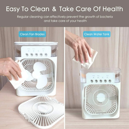 SMARTEX Portable FAN Air Conditioner - USB AirConditioner LED