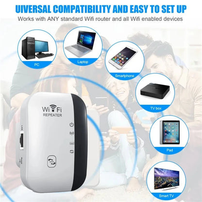 SMARTEX 300Mbps WiFi Repeater - Wireless Router