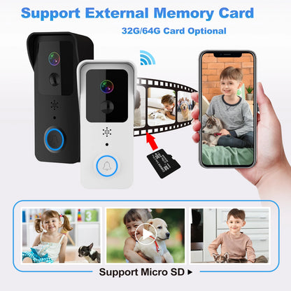 SMARTEX Wifi Video DoorBell - SMART WIRELESS